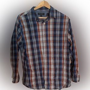 Banana Republic Plaid Button-Up Shirt